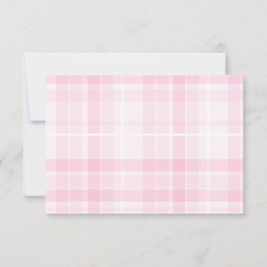 Bow Cherry op top Vrijgezellenfeest Bedankkaart (Achterkant)