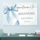 Bow Coquette Boy Baby shower Spandoek (Beurs)