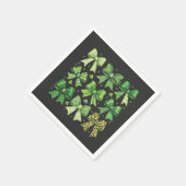 Bow Coquette St Patrick's Day Vintage Servet (Hoek)