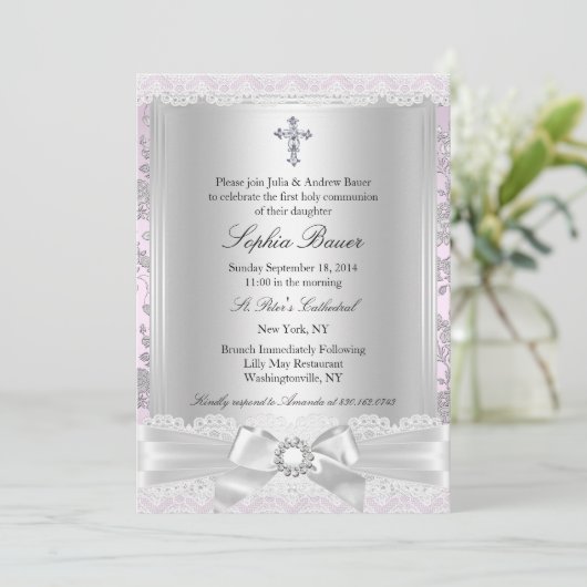  Bow Cross First Community Paars Kaart (Staand voorkant)