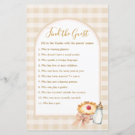 Bow Cutie Cherry Pie Pastel Gingham Zoek de gast