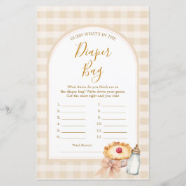 Bow Cutie Pie Pastel Gingham Wat zit er in Luierta