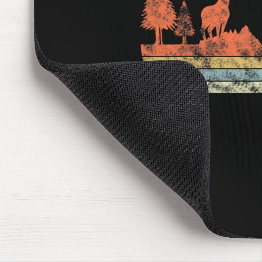 Bow Deer Hunting  Retro Archery Muismat (Hoek)