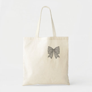 Bow Dooddle Tote Bag