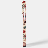 Bow en kersenpatroon Case-Mate iPhone case (Achterkant / Links)