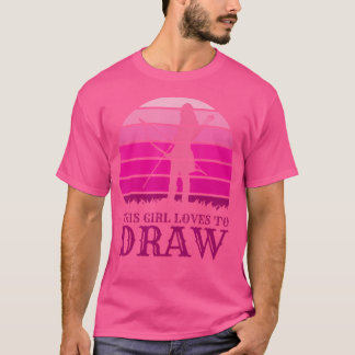 Bow en pijl meisjes boogschieten dit meisje houdt t-shirt