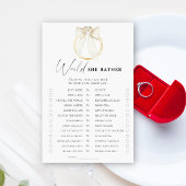 Bow en Ring vrijgezellenfeest Zou ze liever spel