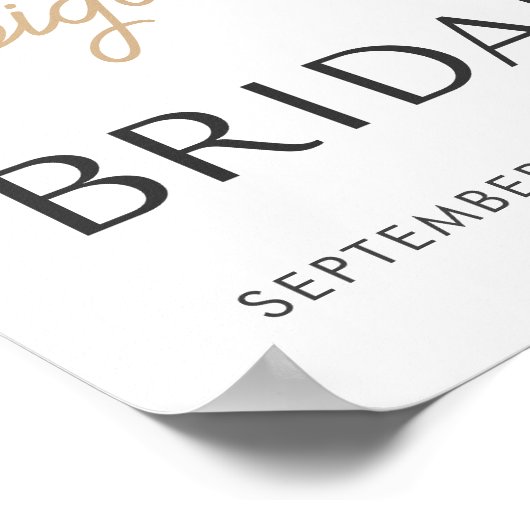 Bow Espresso Martini Vrijgezellenfeest - 18x24 Poster (Hoek)