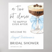 Bow Espresso Martini Vrijgezellenfeest - 18x24 Poster (Voorkant)