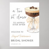 Bow Espresso Martini Vrijgezellenfeest - 24x36 Poster (Voorkant)