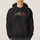 Bow Evolution Retro Archery Archer Hoodie (Voorkant)