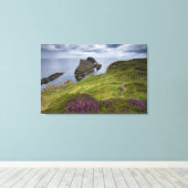 Bow Fiddle Rock, Portknockie, Schotland Canvas Afdruk (Insitu (Houten vloer))