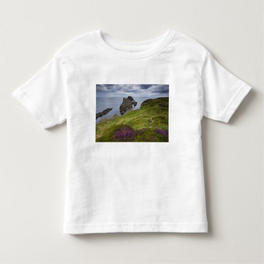Bow Fiddle Rock, Portknockie, Schotland Kinder Shirts (Voorkant)