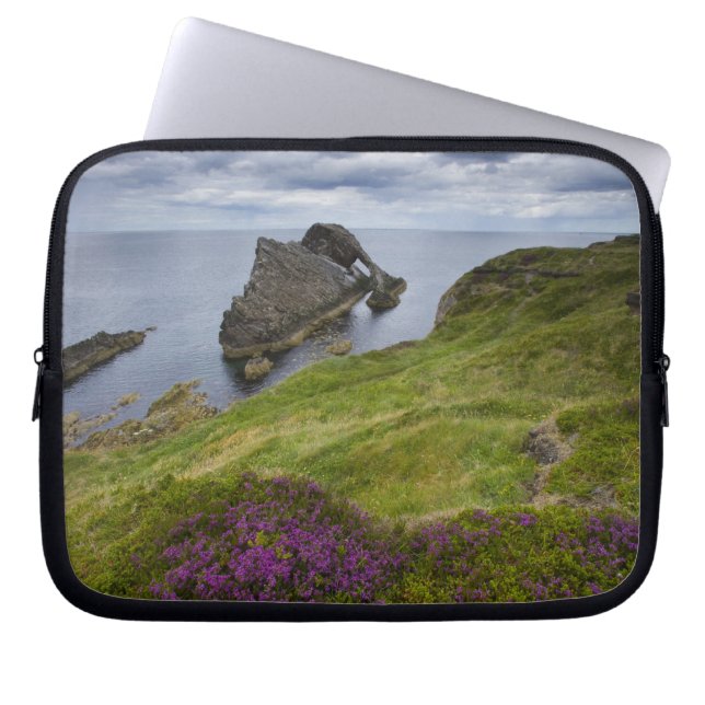 Bow Fiddle Rock, Portknockie, Schotland Laptop Sleeve (Voorkant)