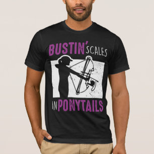 Bow Fish Archery Voman Bowfish Sport T-shirt