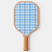 Bow Gingham Coquette Pickleball Paddle (Achterkant)