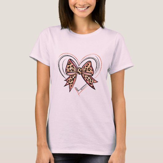 Bow Heart T-shirt (Voorkant)