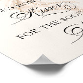 Bow How Many Kisses Bridal Shower Game Poster (Hoek)