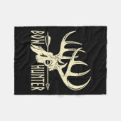  Bow Hunter American Deer Hunting Archery Fleece Deken (Voorkant (Horizontaal))