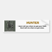 Bow Hunter Bumpersticker (Voorkant)