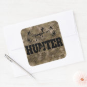 Bow Hunter Kryptek Vierkante Sticker (Envelop)