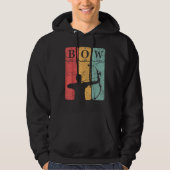 Bow Hunter Periodic Table Elements Bow Hunting Arc Hoodie (Voorkant)