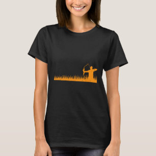 Bow Hunting Archer in GR boogschieten jager Mannen T-shirt