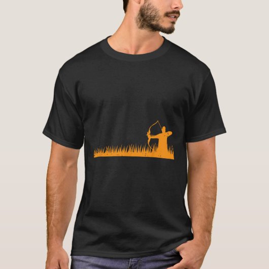 Bow Hunting Archer in GR boogschieten jager Mannen T-shirt (Voorkant)