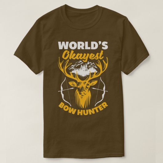 Bow Hunting Funny Archery Deer T-shirt (Design voorkant)