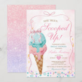 Bow Ice Cream Ze heeft Vrijgezellenfeest opgepakt Kaart (Voorkant / Achterkant)