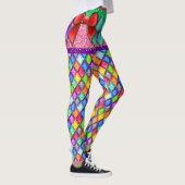 Bow Illusion Diamonds Pop Mode Leggings (Rechts)