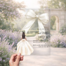 Bow ivoor jurk crèmekleurige luxe Sweet 16