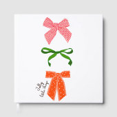 Bow Jolly Little Things Christmas  Gastenboek (Voorkant)