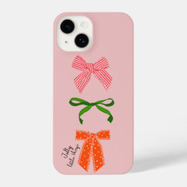 Bow Jolly Little Things Christmas  iPhone 14 Hoesje