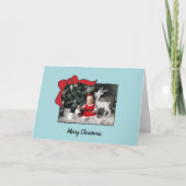 Bow Kaarten voor kerstmis Online kerstmis Greeti (Voorkant)