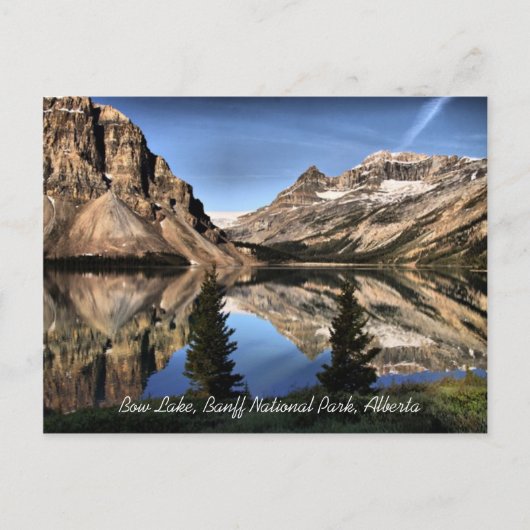 Bow Lake Banff National Park Alberta Briefkaart (Voorkant)