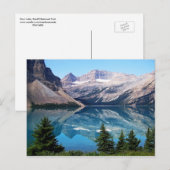 Bow Lake, Banff National Park, Canada Briefkaart (Voorkant / Achterkant)