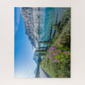 Bow Lake Banff National Park Canada Revel Legpuzzel (Verticaal)