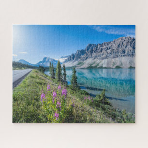 Bow Lake Banff National Park Canada Revel Legpuzzel