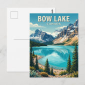 Bow Lake Canada Briefkaart (Voorkant / Achterkant)