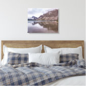 Bow Lake Canvas Afdruk (Insitu (Slaapkamer))