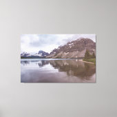 Bow Lake Canvas Afdruk (Voorkant)