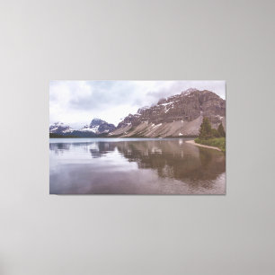 Bow Lake Canvas Afdruk