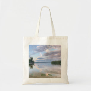 Bow Lake New Hampshire zomerse canvas tas