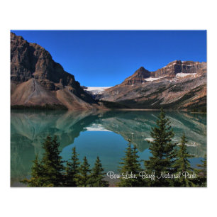 Bow Lake Photographic Print Foto Afdruk