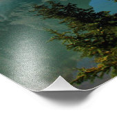 Bow Lake Photographic Print Foto Afdruk (Hoek)