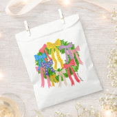 Bow Merry And Bright Christmas Bedankzakje (Geknipt)