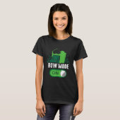 Bow Mode op Archery Hunter Archer Hunting T-shirt (Voorkant volledig)