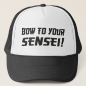 Bow naar je Sensei! Trucker Pet (Voorkant)