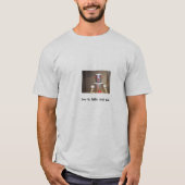 Bow naar Little Robot Man! T-shirt (Voorkant)